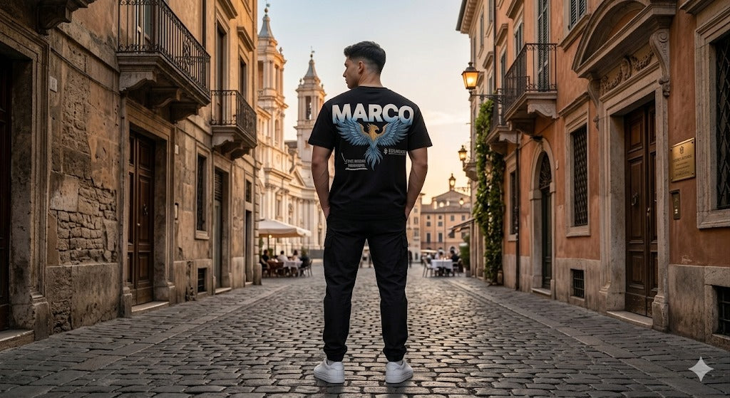 VOID PHOENIX OVERSIZED TEE — WASHED BLACK