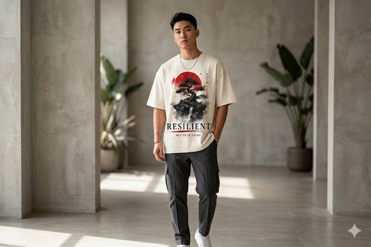 RESILIENT OVERSIZED TEE — VINTAGE CREAM