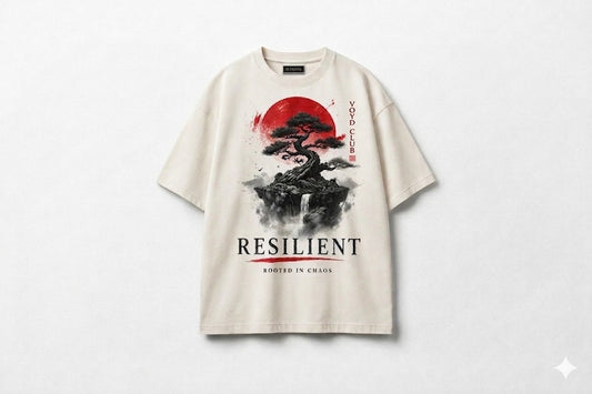RESILIENT OVERSIZED TEE — VINTAGE CREAM